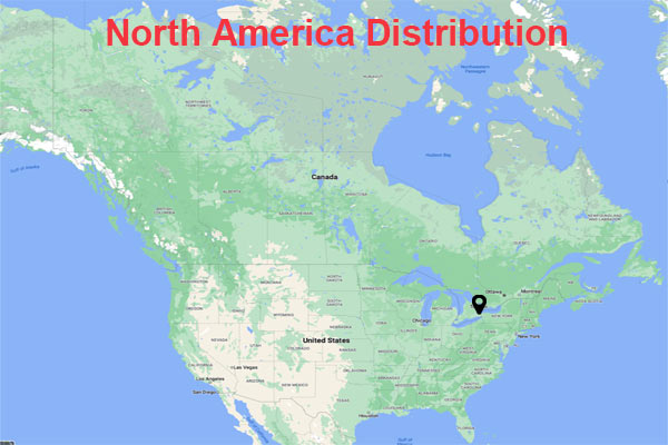 mammoth distribution map